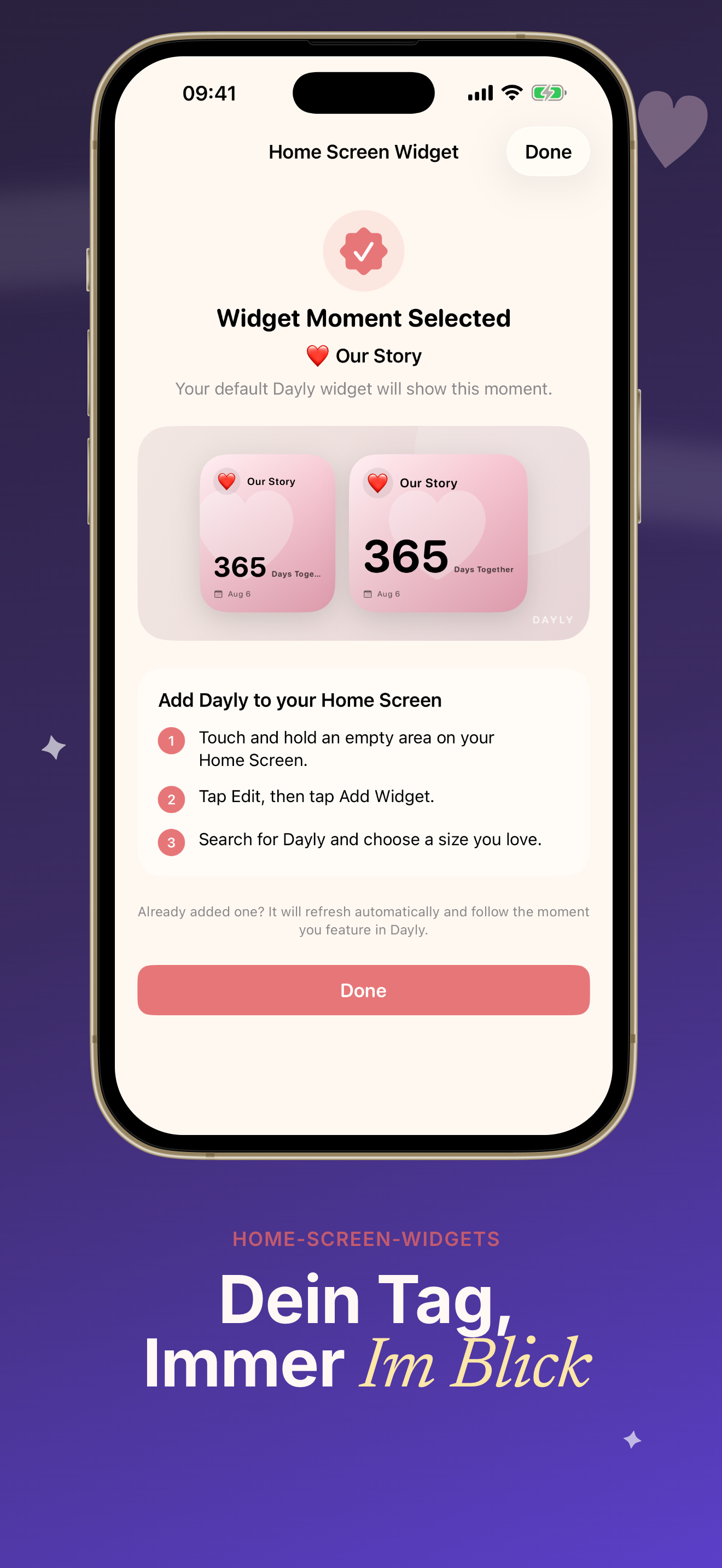 Dayly D-Day Countdown App-Screenshot 5