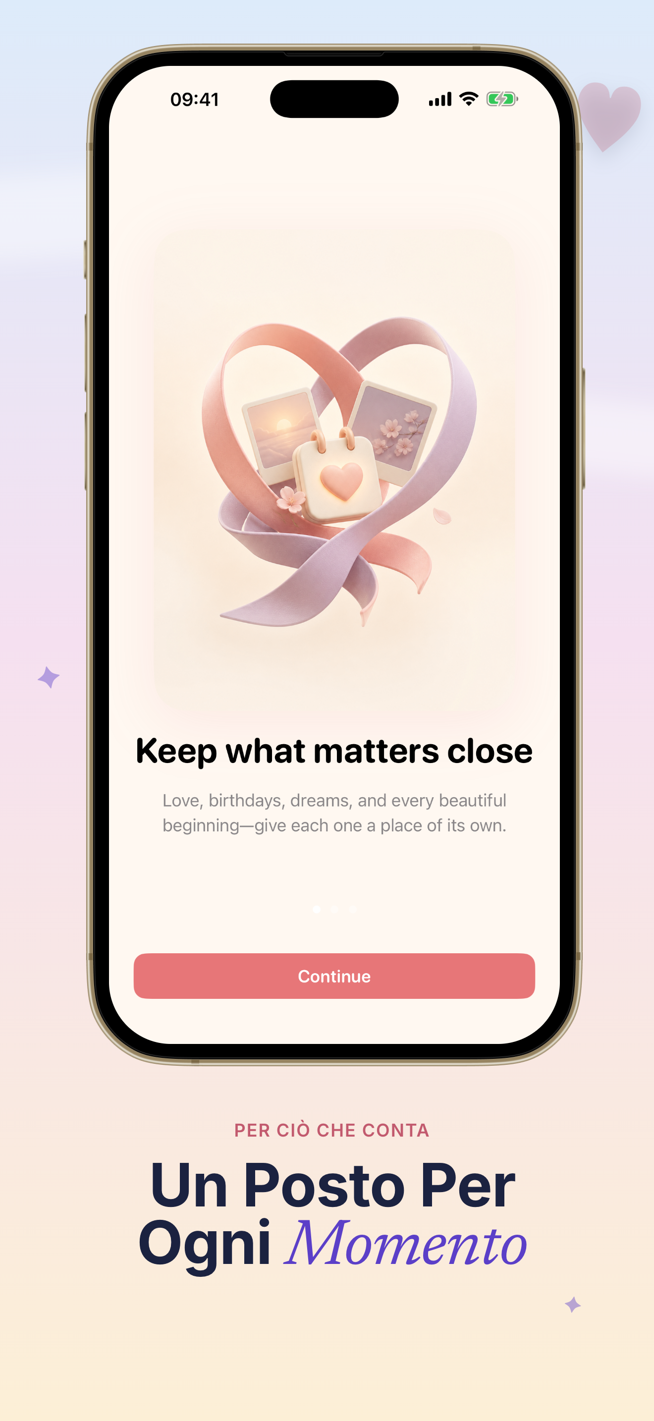 Screenshot dell'app Dayly conto alla rovescia D-Day 2